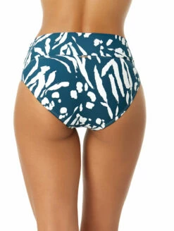 Anne Cole Mid Rise Bikini Brief -CA Swimsuit Sales Shop 23MB37257AnneColeMidRiseBikiniJungleFeverBackEdit