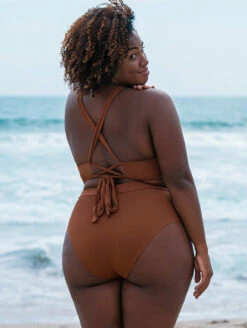 Maaji Whitney High Rise High Leg Bikini Brief -CA Swimsuit Sales Shop 3543STR600PatriLonglineTriangleBikini3409SCC601WhitneyHighRiseHighLegBriefMoccachinoBackEditedLifestyle 98d4894e 5b8a 4a35 8ddc 4303c61f34c9