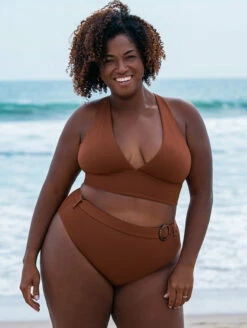 Maaji Patri Longline Triangle Bikini Top