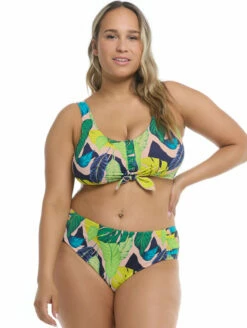 Body Glove Manoa Falls Kate Plus Size Bikini Crop Top