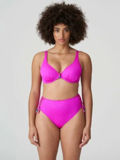 PrimaDonna Narta Plunge Bikini Top -CA Swimsuit Sales Shop 4010319NartaPlungeTop4010351NartaFullBikiniBriefCactusFlowerFrontEdited