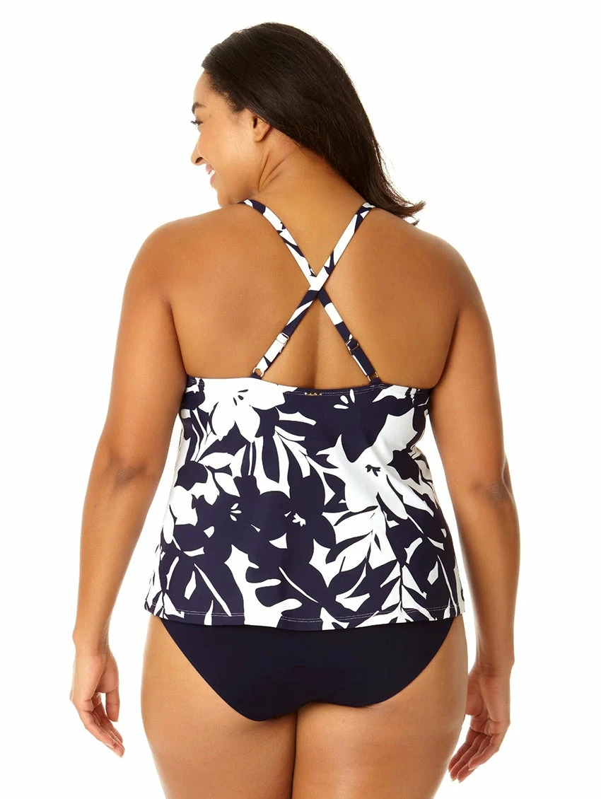 Anne Cole Easy Triangle Plus Tankini Top 3 Anne Cole Easy Triangle Plus Tankini Top - Image 3