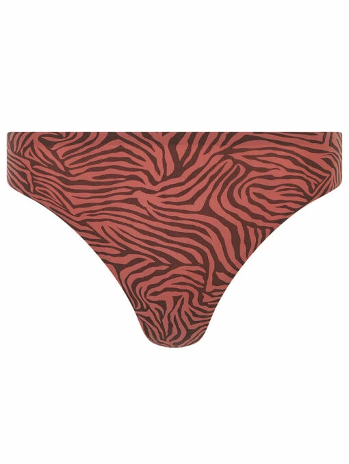 Chantelle SoftStretch Thong 4 Chantelle SoftStretch Thong -CA Swimsuit Sales Shop ChantelleSoftStretchTHongSafariChic11D9Flat