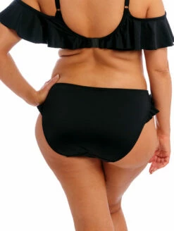 Elomi Plain Sailing High Leg Brief 6 Elomi Plain Sailing High Leg Brief -CA Swimsuit Sales Shop ES7288HighLegBriefBlackBackEdit
