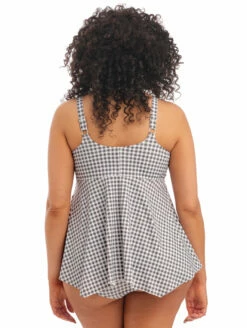 Elomi Checkmate Tankini Top -CA Swimsuit Sales Shop ES800361TankiniBack