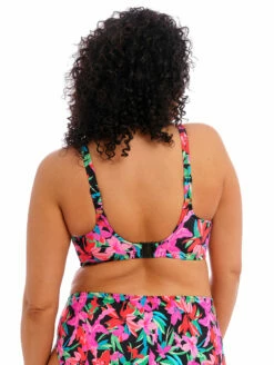 Elomi Savaneta Plunge Bikini Top -CA Swimsuit Sales Shop ES801302ElomiSavanetaPlungeBikiniBlackBack