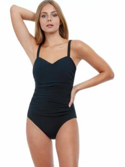 Profile By Gottex Tummy Control Underwire One Piece Swimsuit
