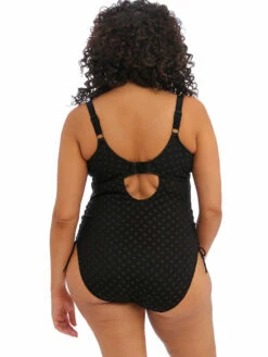 Elomi Bazaruto One Piece Swimsuit -CA Swimsuit Sales Shop ElomiBarazutoNonWireSwimBlackES800643Back