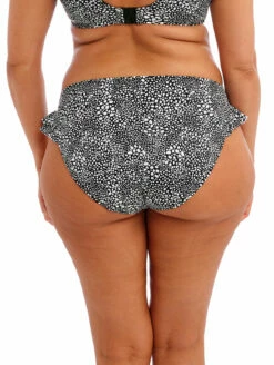 Elomi Pebble Cove Hi-Leg Bikini Brief -CA Swimsuit Sales Shop ElomiPebbleCoveHighLegBikiniBriefES801185BlackBack