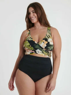 Everyday Sunday Wrap One Piece Plus Swimsuit