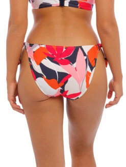 Fantasie Almeria Tie Side Swim Bottoms -CA Swimsuit Sales Shop FantasieAlmeriaTieSideSwimBottomRedFloralPrintFS502778Back