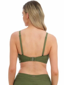 Fantasie Beach Waves Bandeau Bikini Top 14 Fantasie Beach Waves Bandeau Bikini Top -CA Swimsuit Sales Shop FantasieBeachWavesBandeauTopOliveFS502210BackAlt2