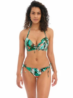 Freya Honolua Bay Halter Bikini Top -CA Swimsuit Sales Shop FreyaHonoluaBayHalterBikiniTopGreenAS202611Full