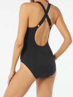 Gazebo Parts Direct Sales Store -CA Swimsuit Sales Shop GabarSWimCrossBackBlackG4H419Back