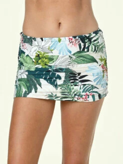 Jantzen Nature Glow Shirred Swim Skirt