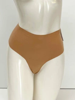 Panty Promise High Waist Thong -CA Swimsuit Sales Shop PantyPromiseHighWaistThongSandHWTHOFrontPetite