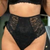Pour Moi For Your Eyes Only High Waist Crotchless Thong