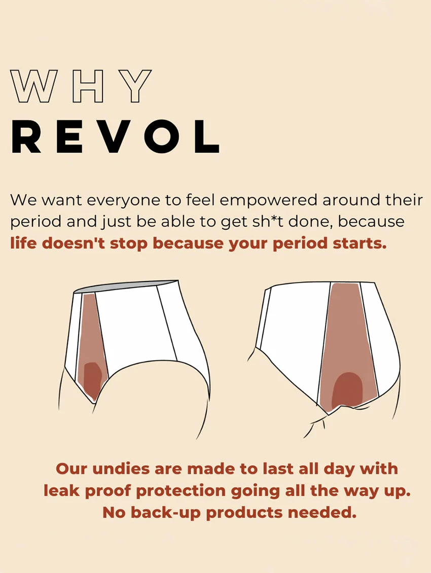 Revol Cares Margo Bikini Brief - Regular Protection 11 Revol Cares Margo Bikini Brief - Regular Protection - Image 11